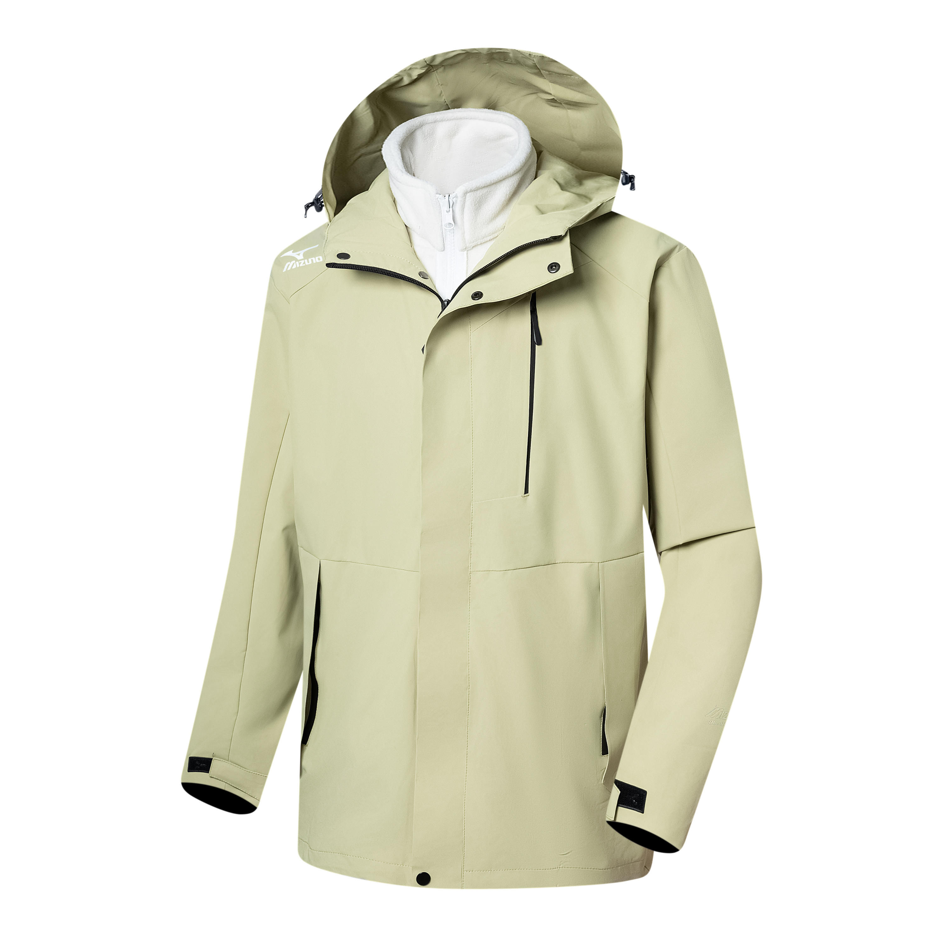 

Mizuno Универсальная ветровка для высокогорного альпинизма, Olive Green