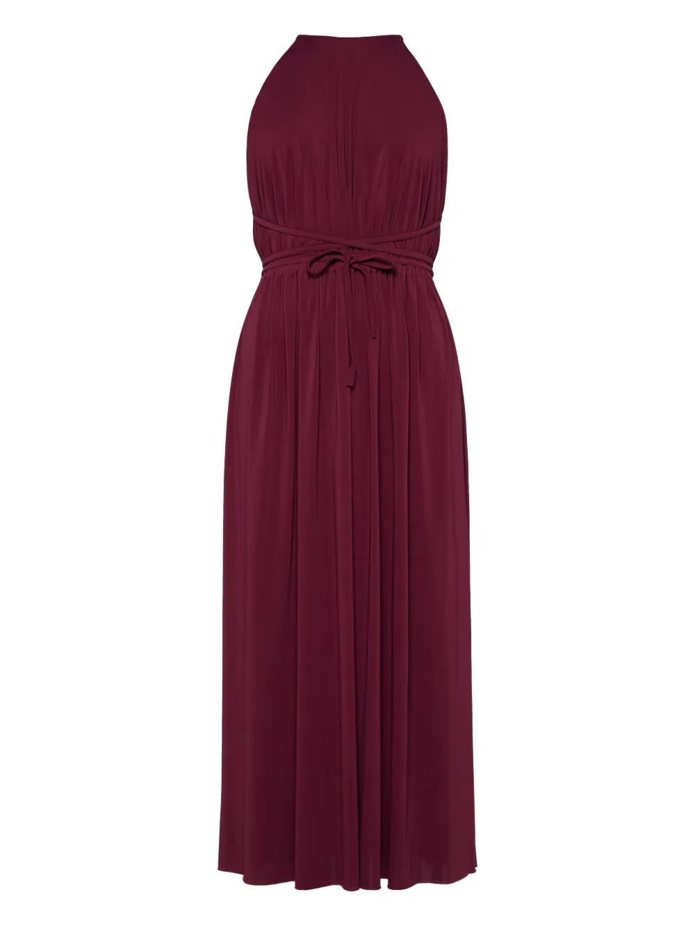 

Платье миди с вырезом халтер Eres, фиолетовый