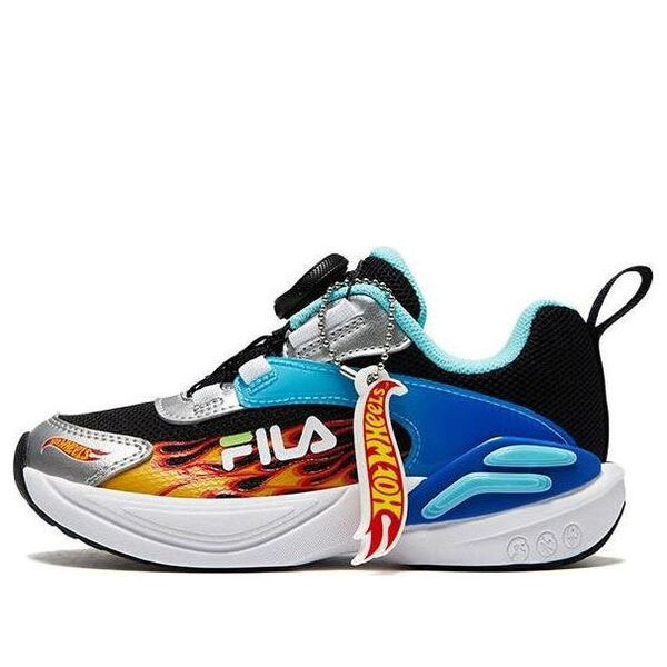 

Кроссовки casual athletic sneakers 'black blue white' Fila, черный