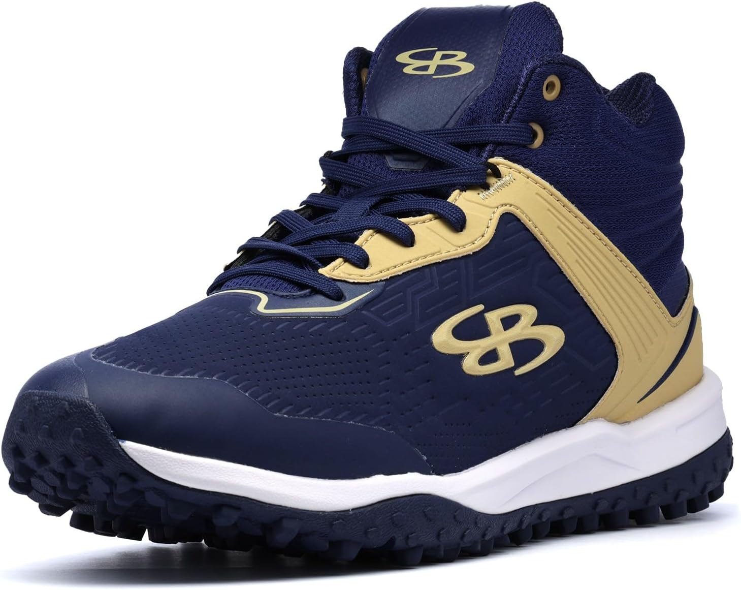 

Мужские кроссовки Boombah Viper Pro Turf Mid - Несколько вариантов цвета - Разные размеры, синий/золотой/темно-синий