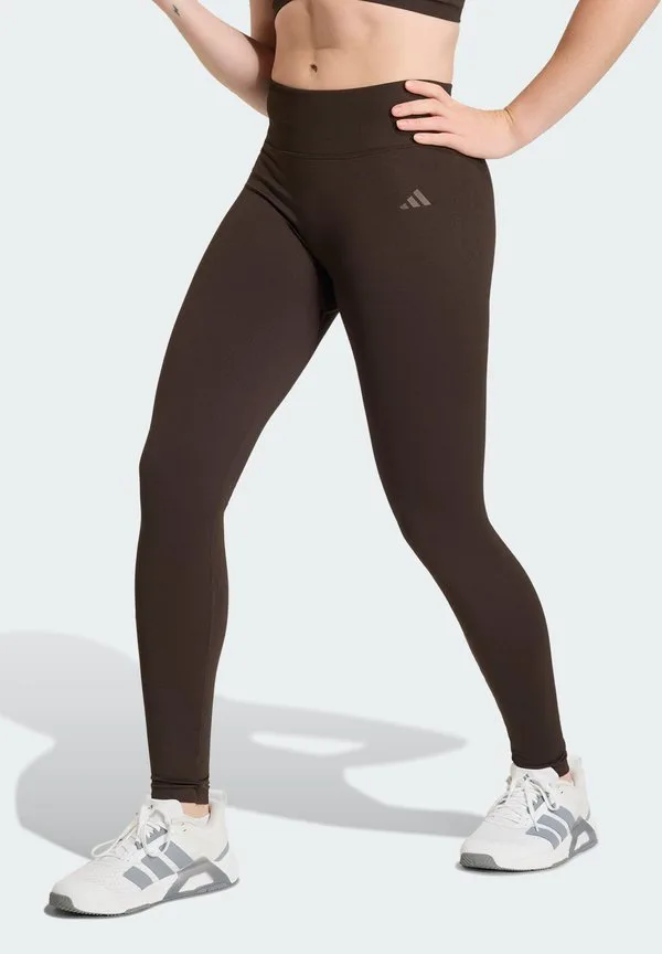 Мы сминаем леггинсы 1/1 л Adidas Performance, Aurora Coffee