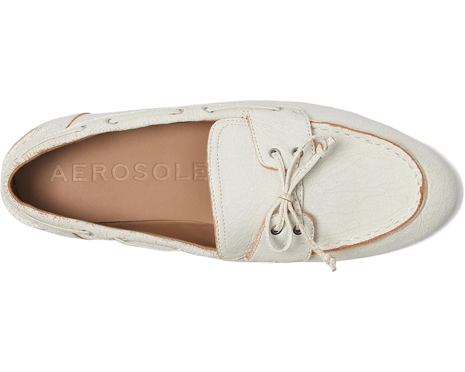 Лоферы Aerosoles Barita, цвет White Crackled Leather — фото 2
