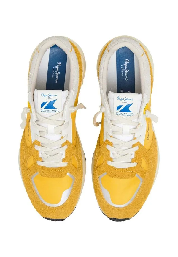 Кроссовки marlon divided m Pepe Jeans, Burnt Yellow — фото 3