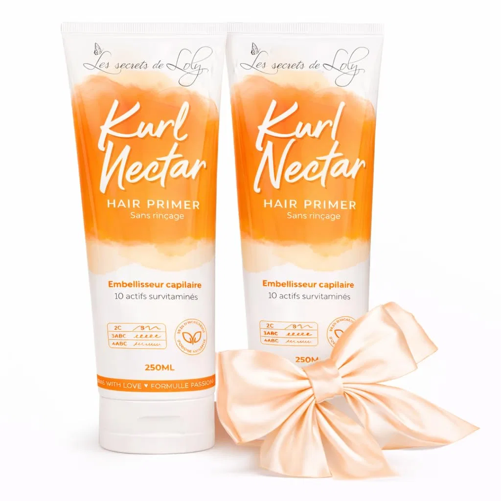 Набор из 2 кремов для кудрявых волос «Kurl Nectar» от Les Secrets de Loly Les Secrets De Loly