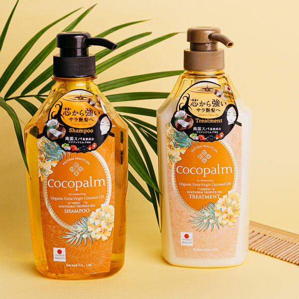 Органический шампунь для волос с кокосовым маслом и гибискусом, 600 мл Cocopalm Southern tropics spa — фото 4