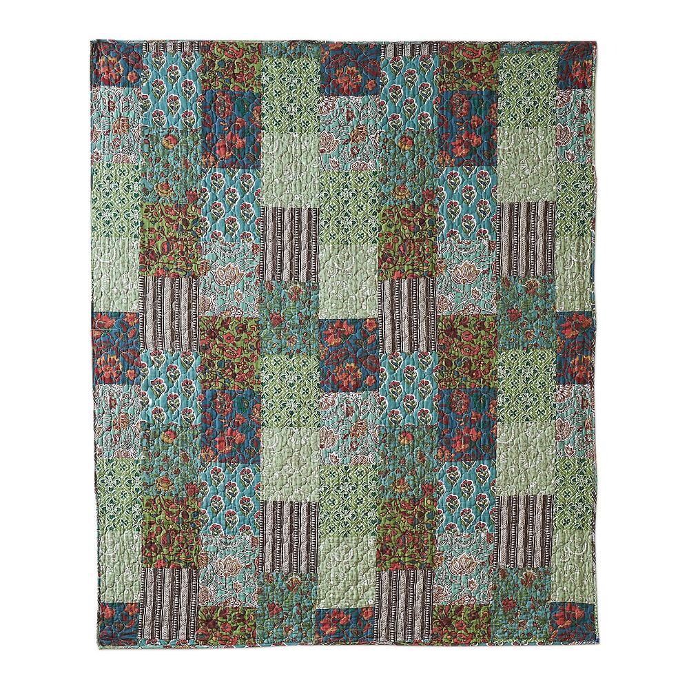 

Greenland Home Fashions Плед с жасмином, цвет Jade