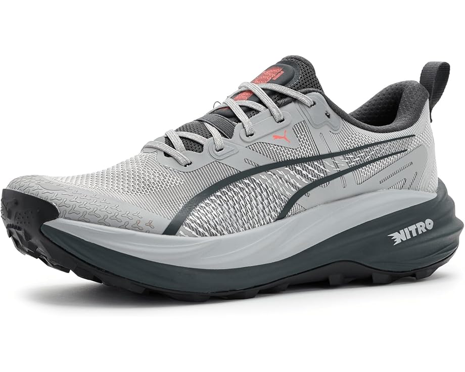 

Мужские кроссовки PUMA Voyage Nitro 4 Trail Running, Grey Echo/Red Glamour