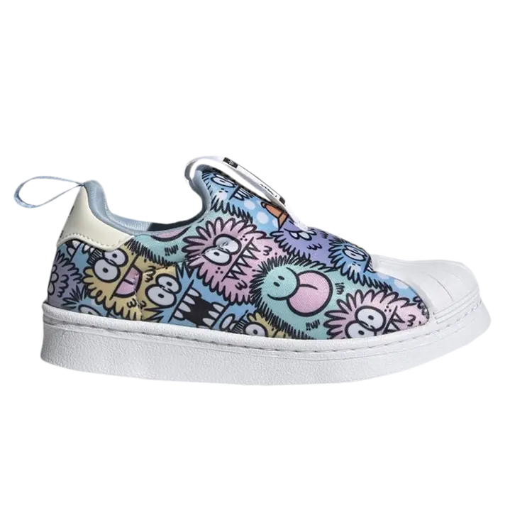 

Кроссовки Adidas Kevin Lyons x Superstar 360 Little Kid, синий