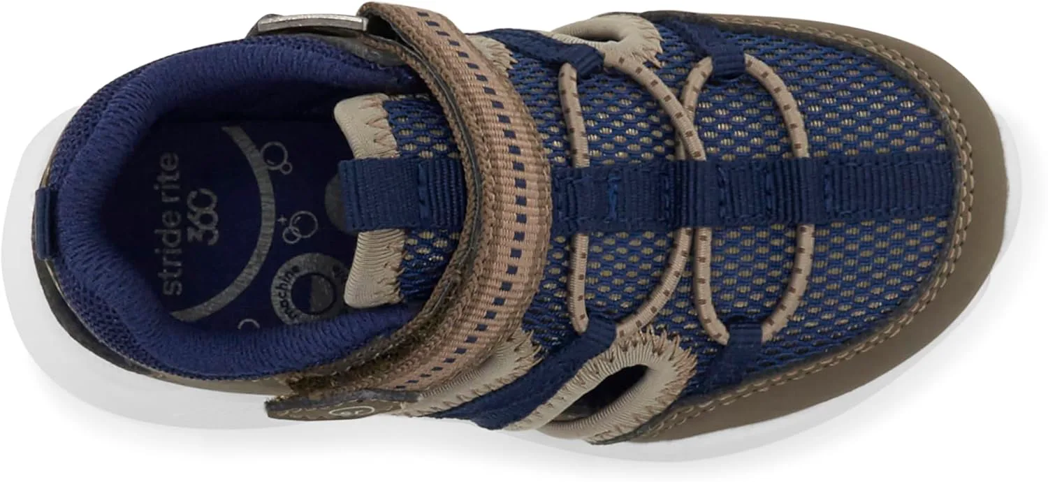 Шлепанцы Stride Rite 360 mens Brinley, коричневый — фото 2