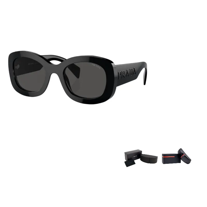 

PRADA Солнцезащитные очки овальной формы Eyewear Oval Frame, Black