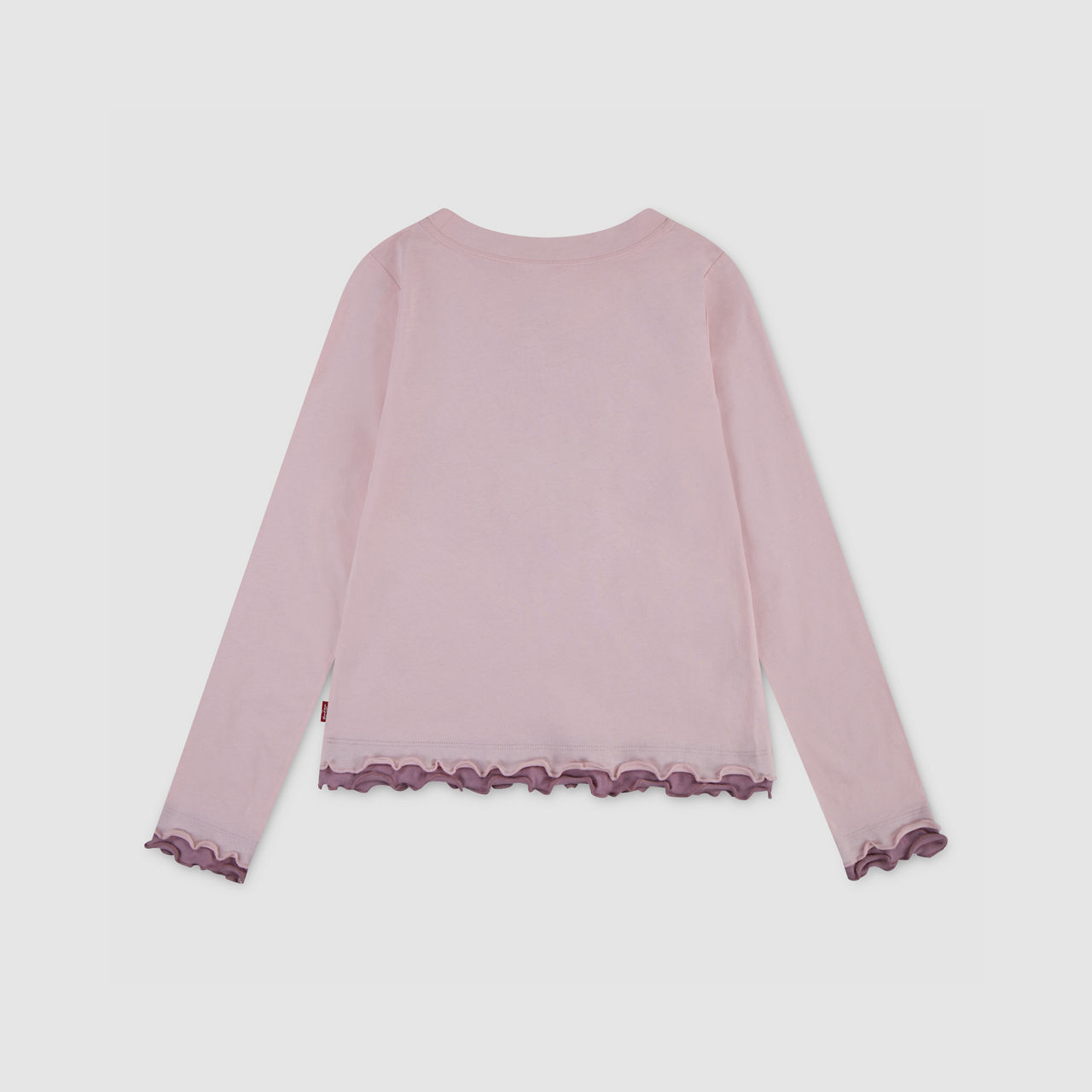 Футболка Twofer для больших девочек S-xl Levi's, Crystal Rose - Pink — фото 2