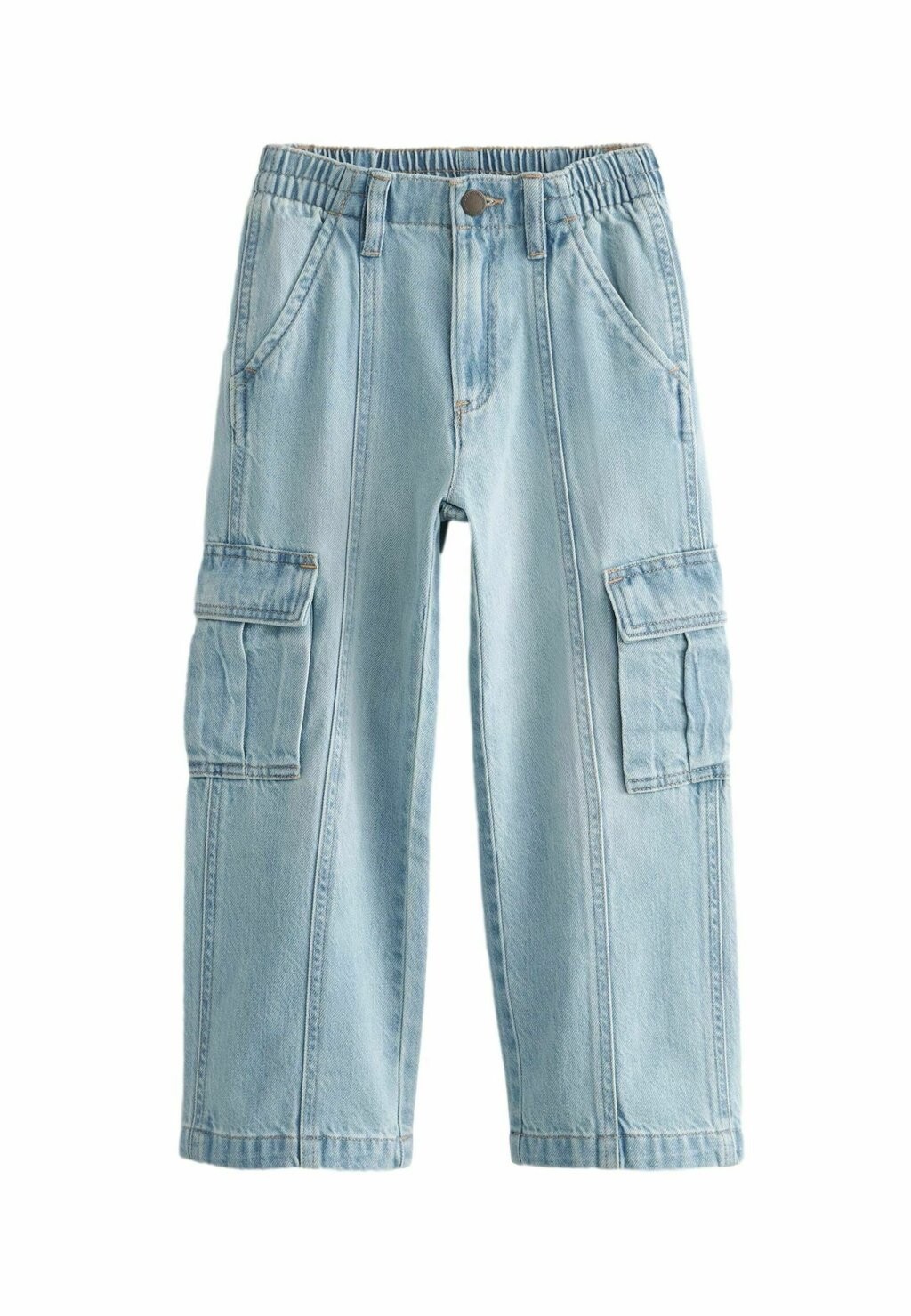 

Джинсы-сигареты Wide Leg Next, цвет light blue denim