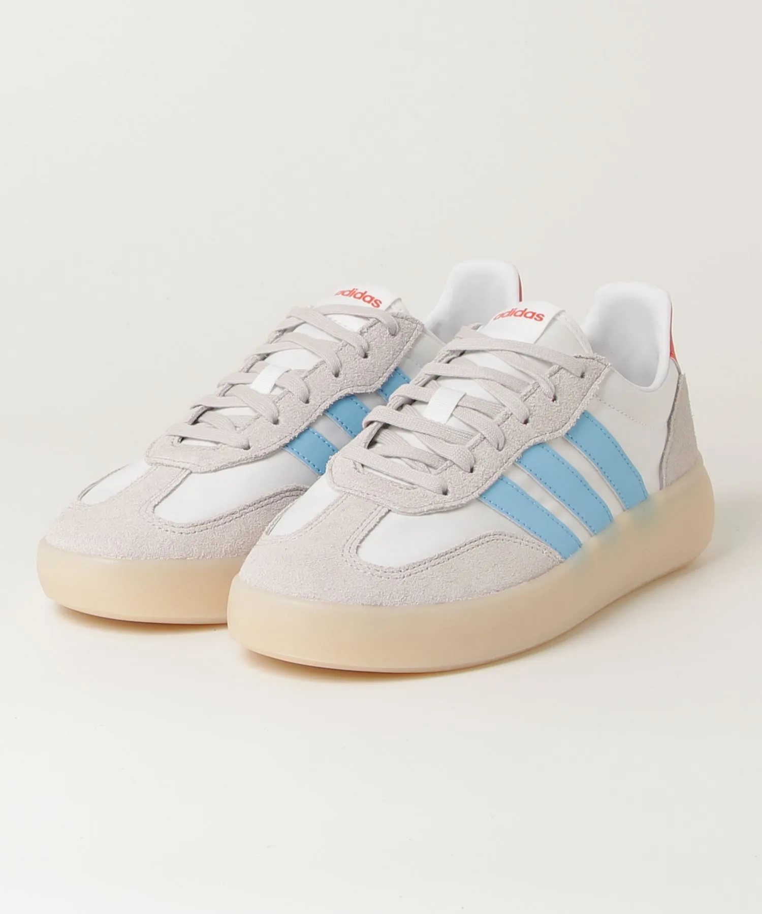 Мужские кроссовки из замши и нейлона Barreda Decode adidas бело-синие