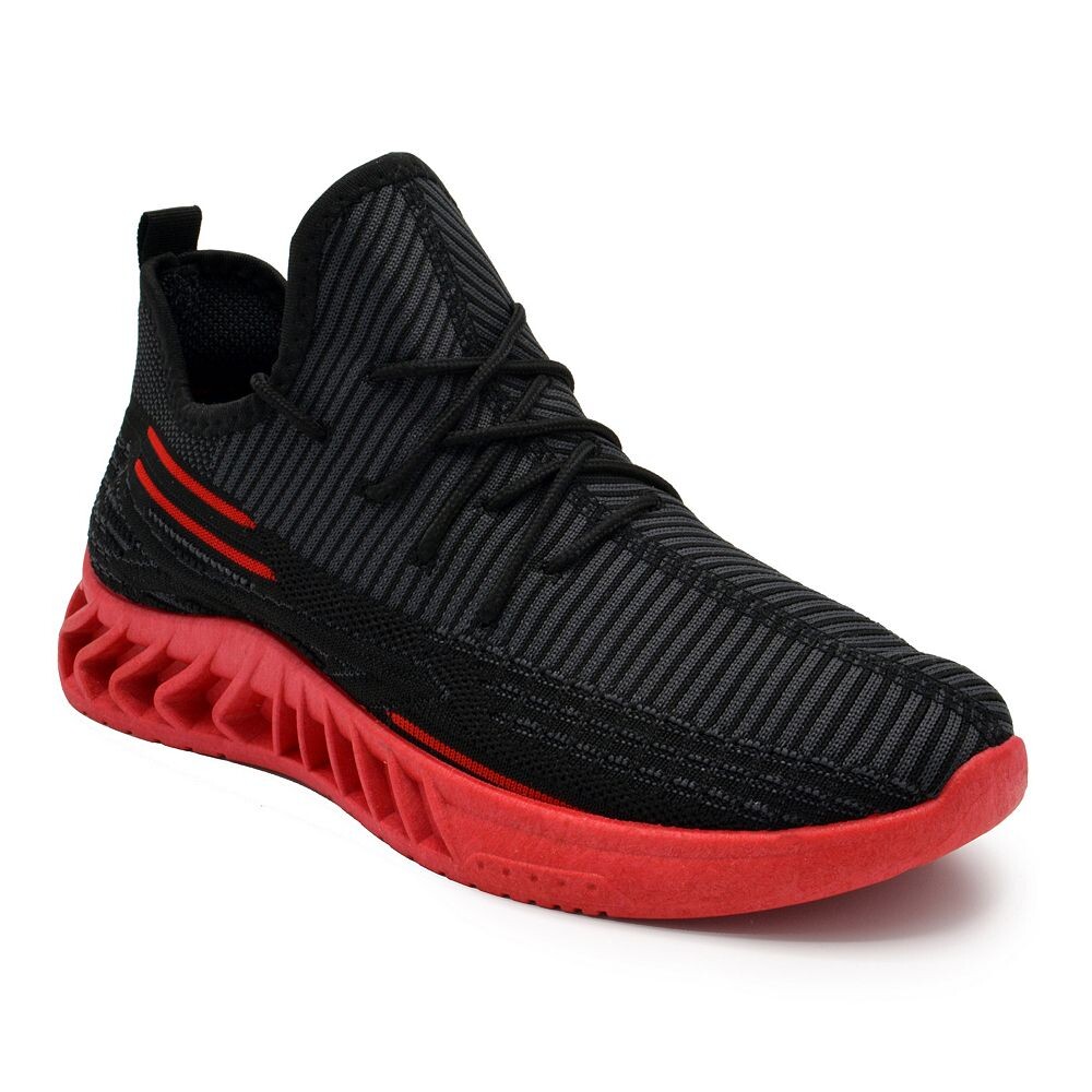 

Мужские легкие кроссовки Академикс Akademiks, цвет Black Red, Черный, Мужские легкие кроссовки Академикс Akademiks, цвет Black Red