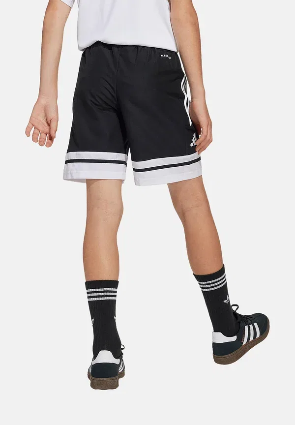Шорты спортивные Adidas Performance Fussball squadra downtime, черно-белые — фото 2