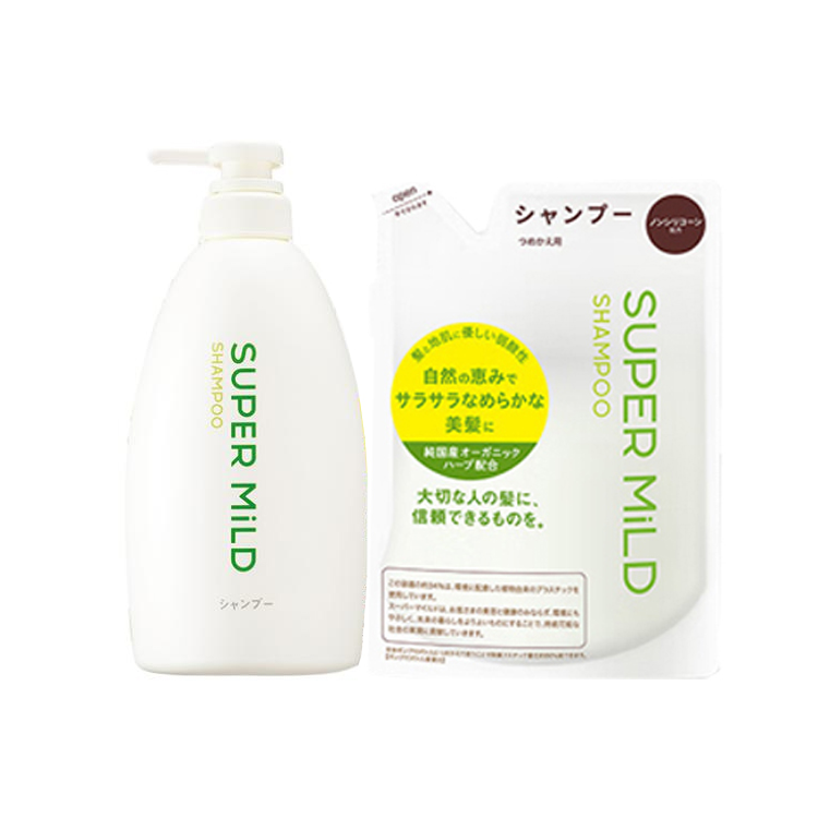 

Super Mild Shiseido Green Aromatic шампунь уход за волосами увлажняющий очищающий potpourri 600мл*2/600мл*3/600мл+400мл