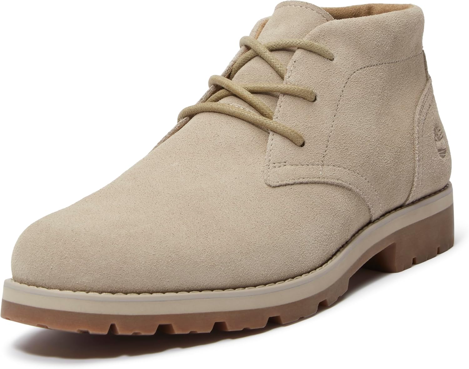 

Timberland мужские ботинки Britton Square Mid на шнуровке, Light Brown Suede