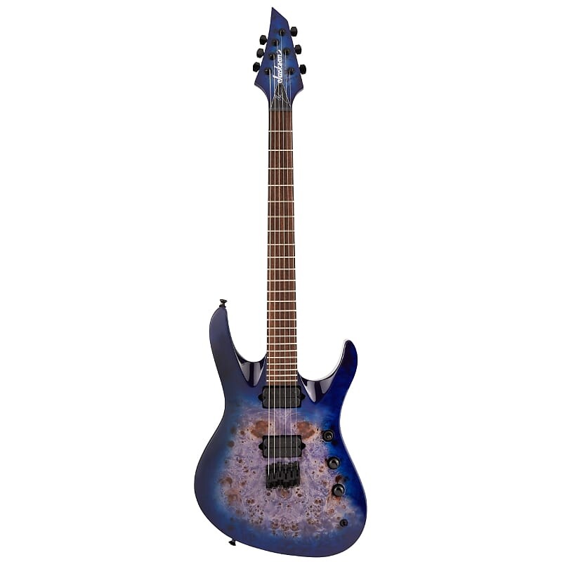

Электрогитара Jackson Pro Series Signature Chris Broderick Soloist HT6P Electric Guitar - Transparent Blue