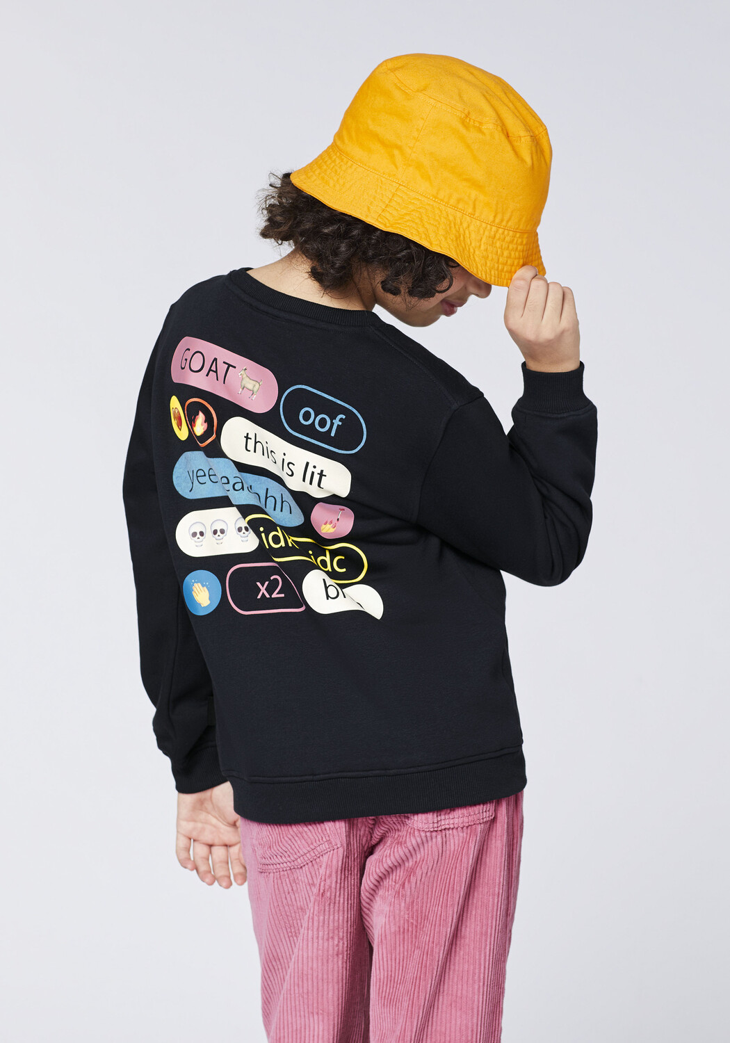 

Толстовка emoji Sweater, черный