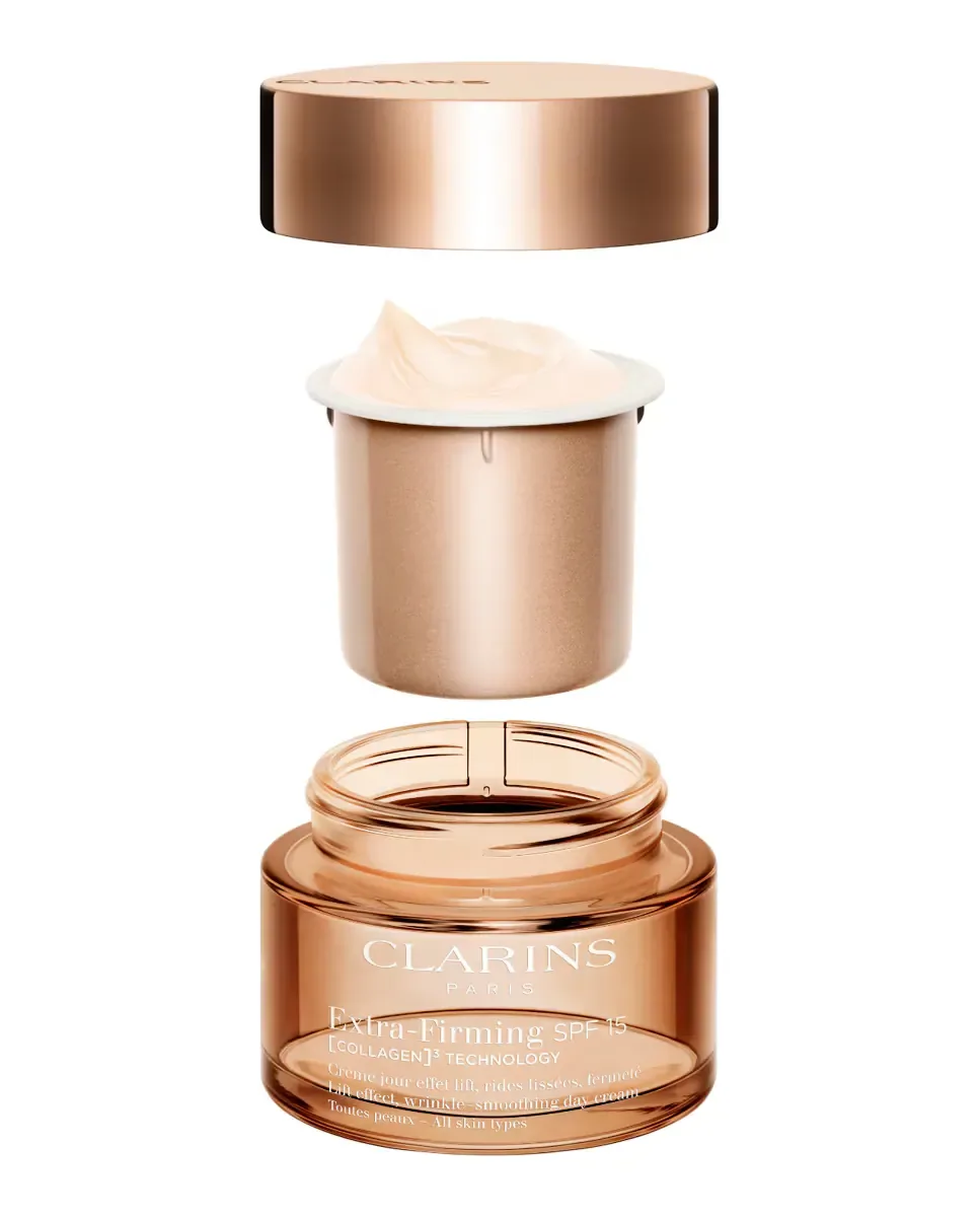 Крем для лица SPF15 CLARINS Антивозрастной Extra Firming Recharge — фото 4