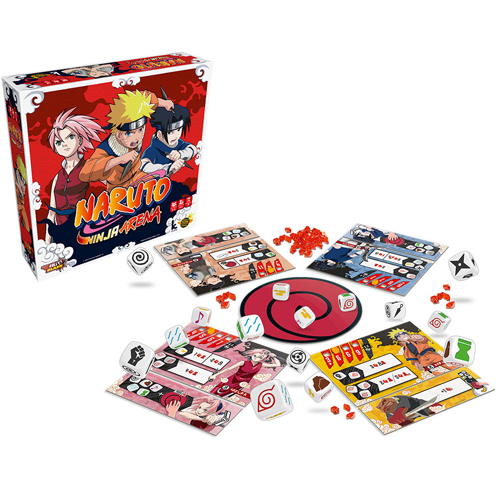 

Настольная игра Naruto Ninja Arena + Genin Pack Expansion