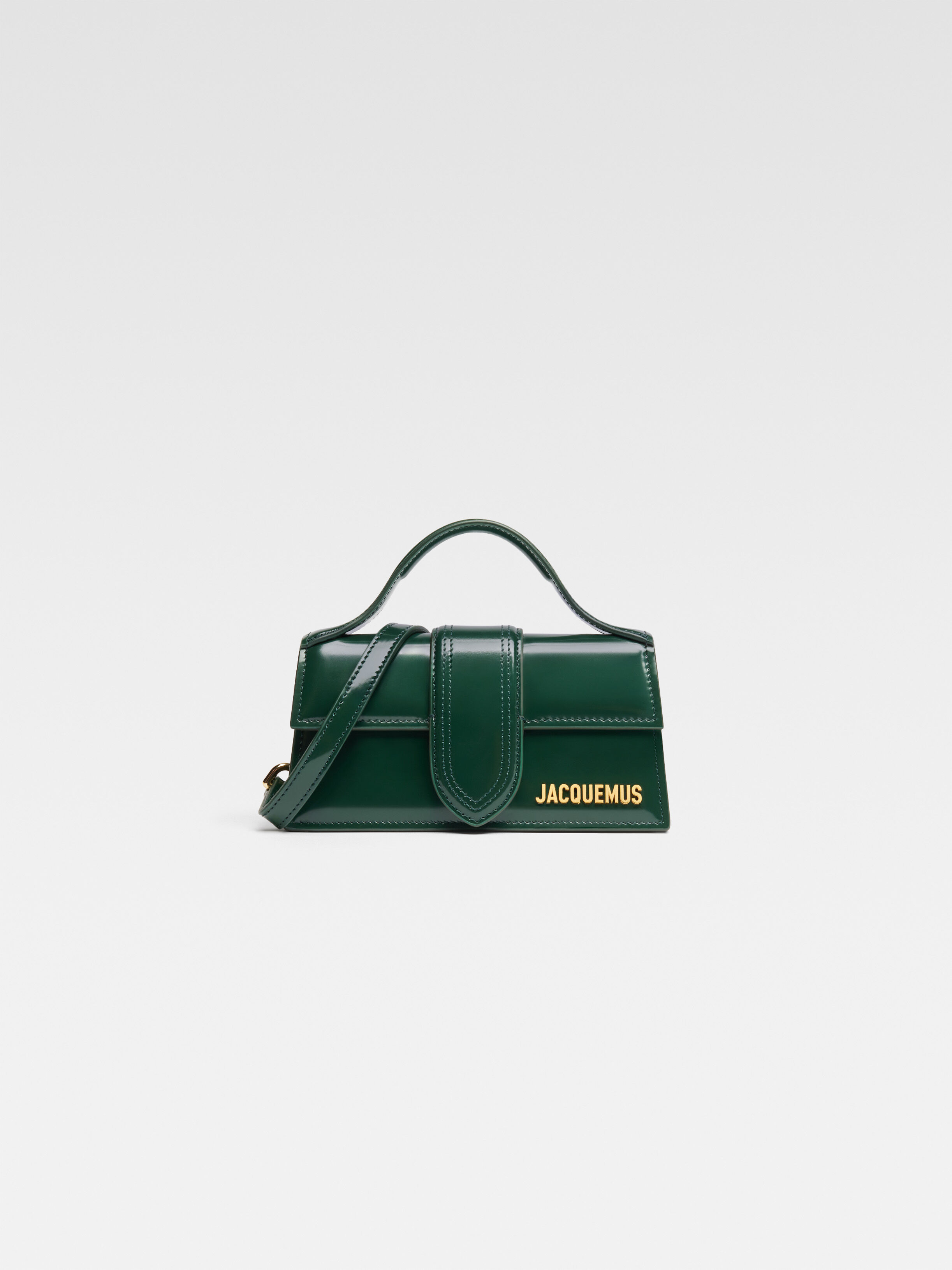 

Маленькая сумка с клапаном JACQUEMUS The Bambino, темно-зеленый