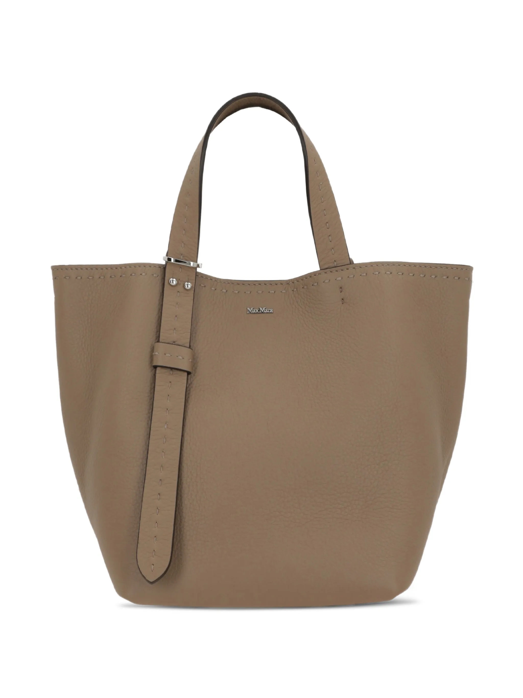 

Маленькая сумка-тоут Archetipo Max Mara, коричневый