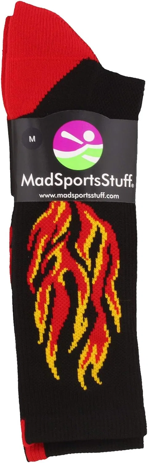 Спортивные носки MadSportsStuff Flame (разные цвета) — фото 2