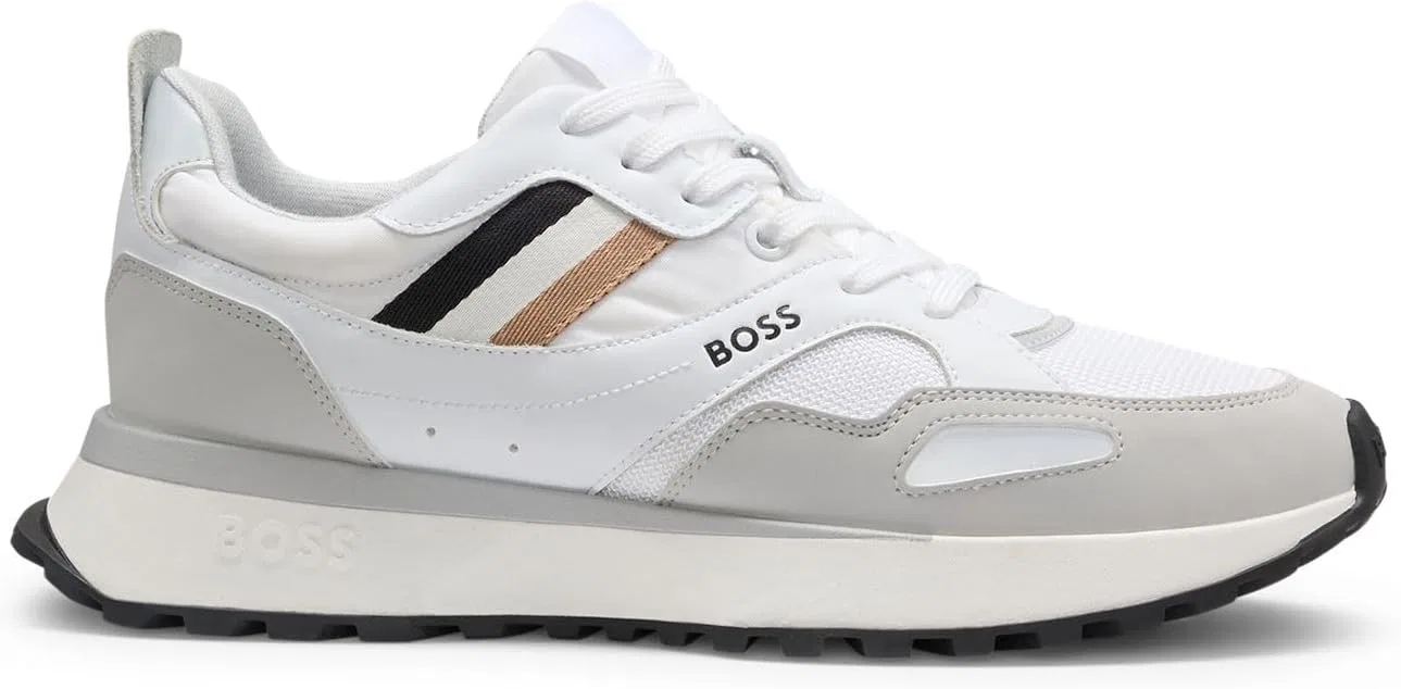 Мужские беговые кроссовки BOSS Jonah Runn с подошвой из ЭВА, размер, White