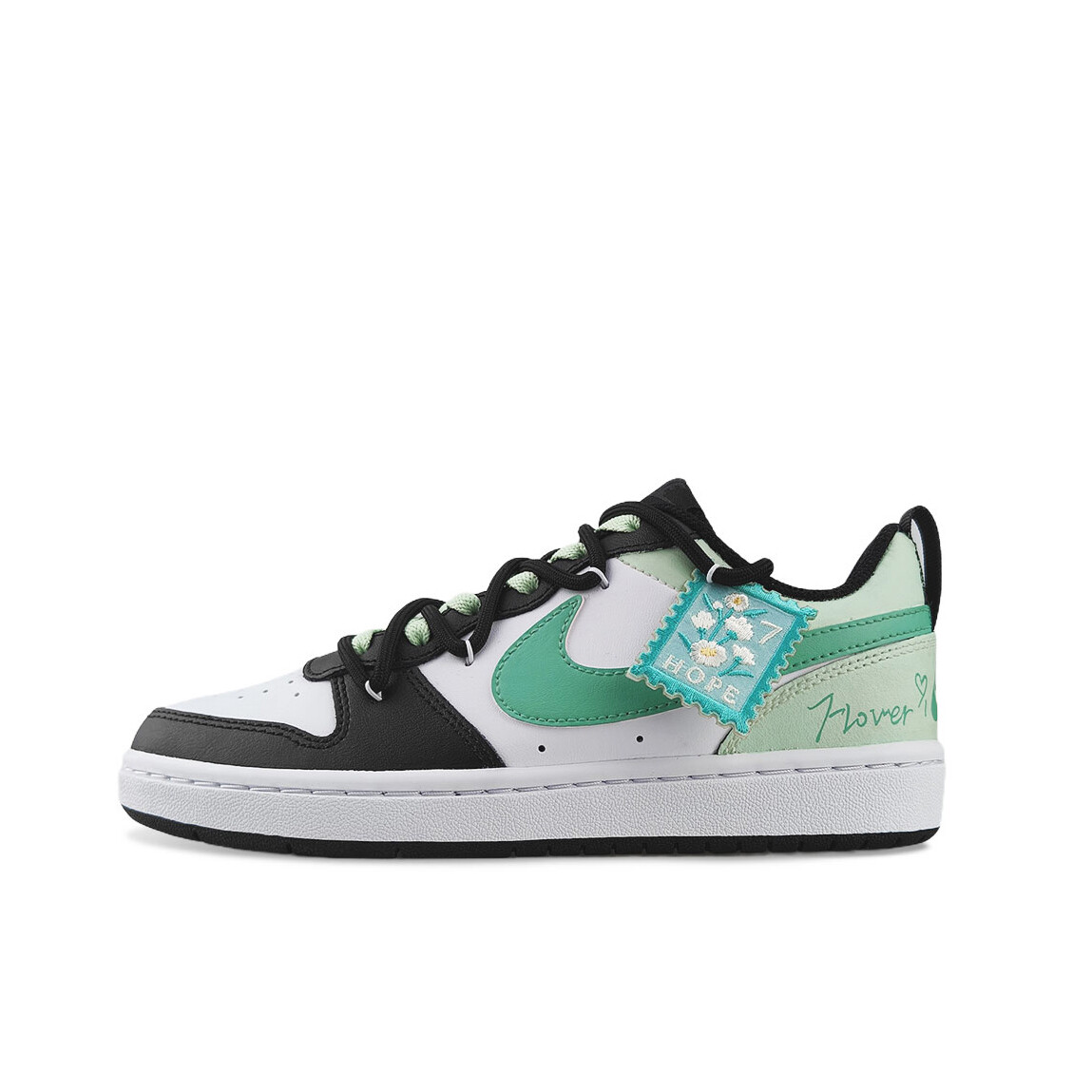

Кеды, обувь для скейтборда Court Borough, женская, низкая Nike, цвет Light Green [Energetic Puppy Gift Box]