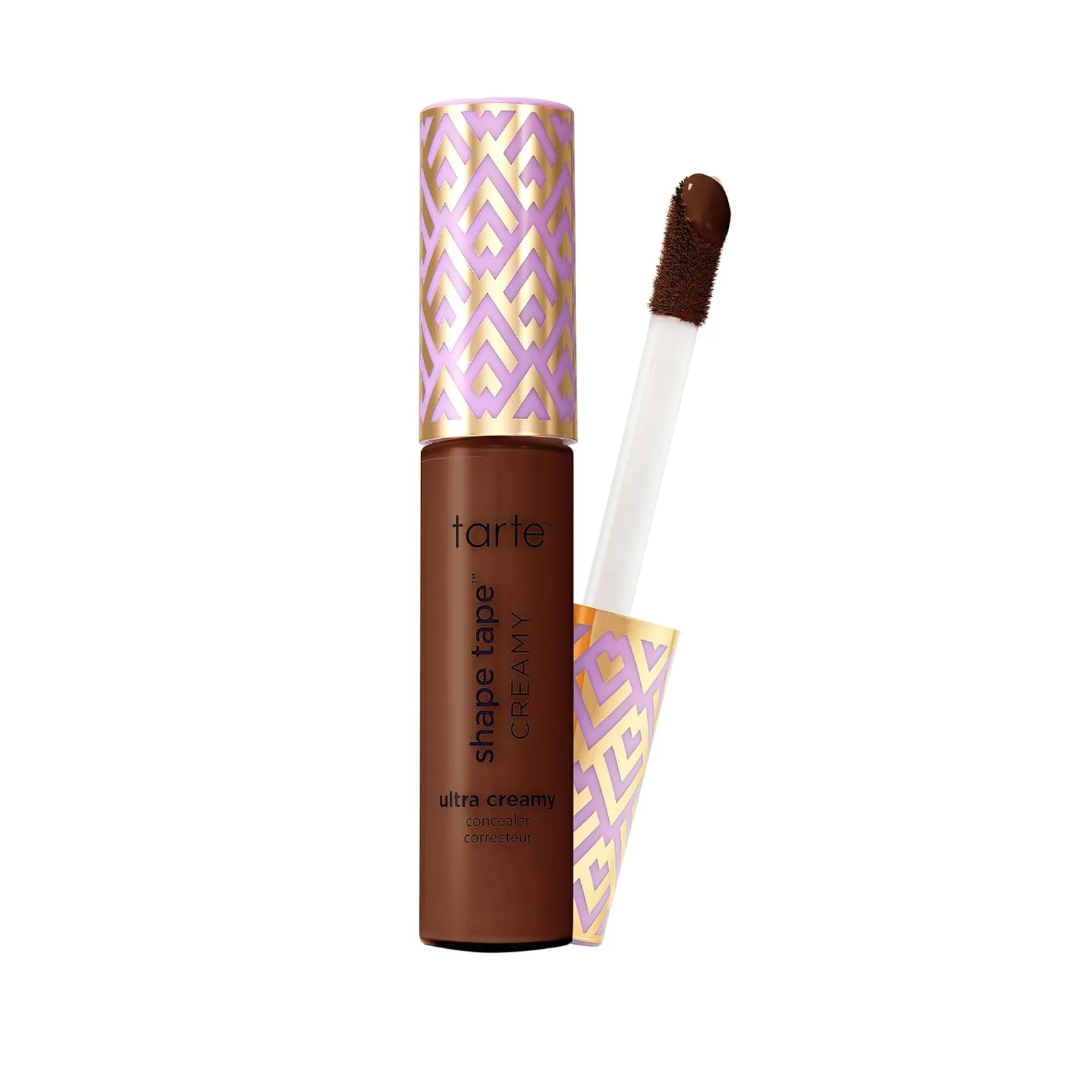 Консилер Tarte Shape Tape Creamy Concealer, увлажняющий с полным покрытием, оттенок 60W Mahogany Warm