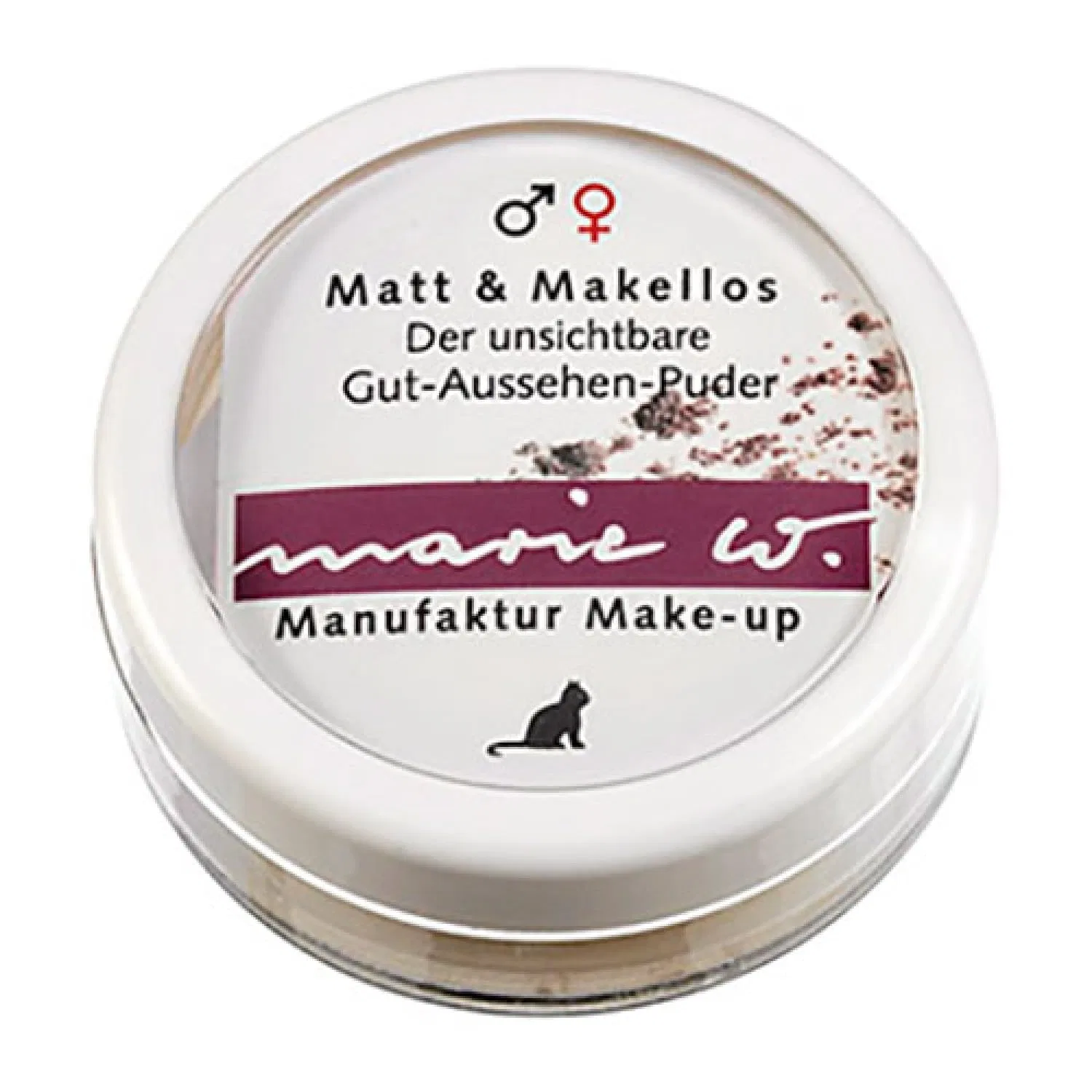 Матирующая пудра «Matt & Makellos Puder» от marie w. Marie W.