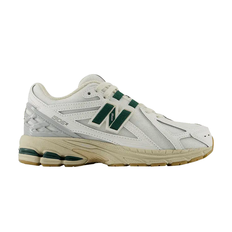 

Кроссовки New Balance 1906R Little Kid Wide White Green, белый