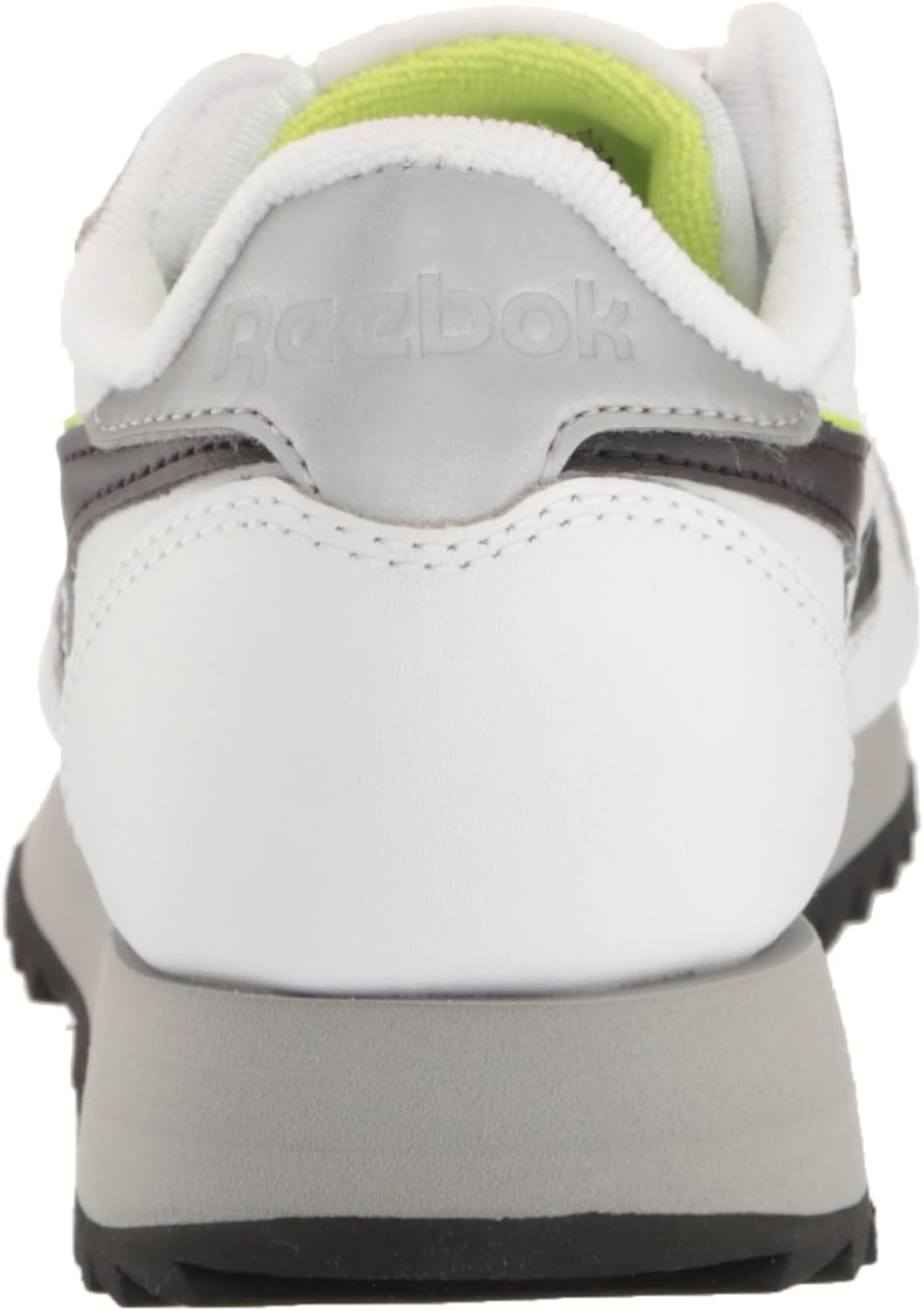 Кроссовки Reebok Classic Leather Ripple для взрослых, унисекс, белый/черный/серый — фото 3