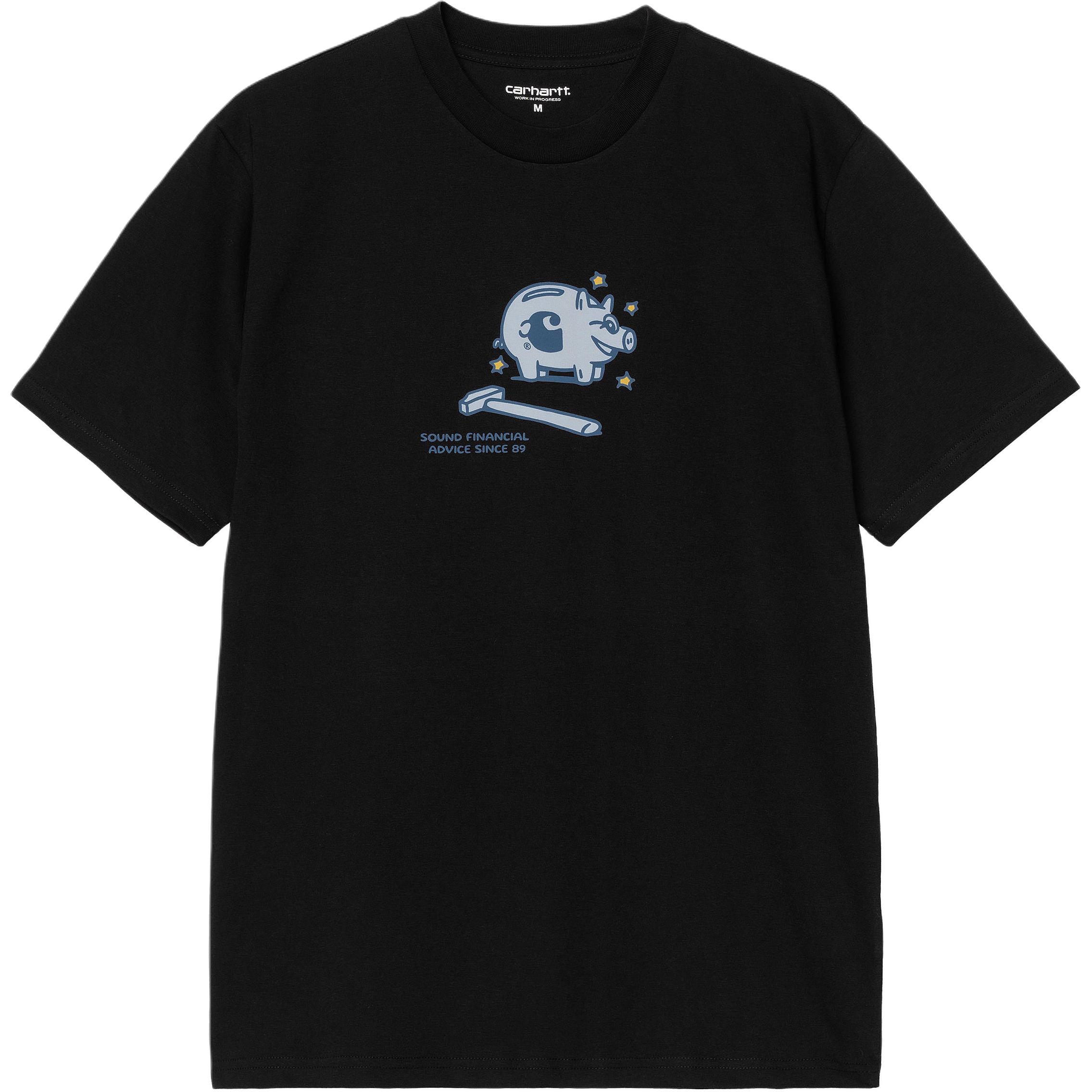 

Carhartt WIP Футболка мужская черная, Черный, Carhartt WIP Футболка мужская черная