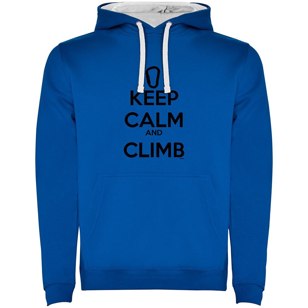 

Худи Kruskis Keep Calm And Climb Two-Colour, синий
