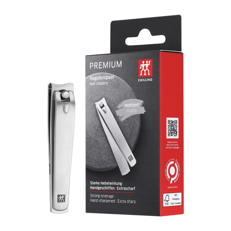 Маникюрные кусачки с защитой от разлета ZWILLING, 【42444-200-0】Large/Professional Nail Clippers for Thick and Hard Nails
