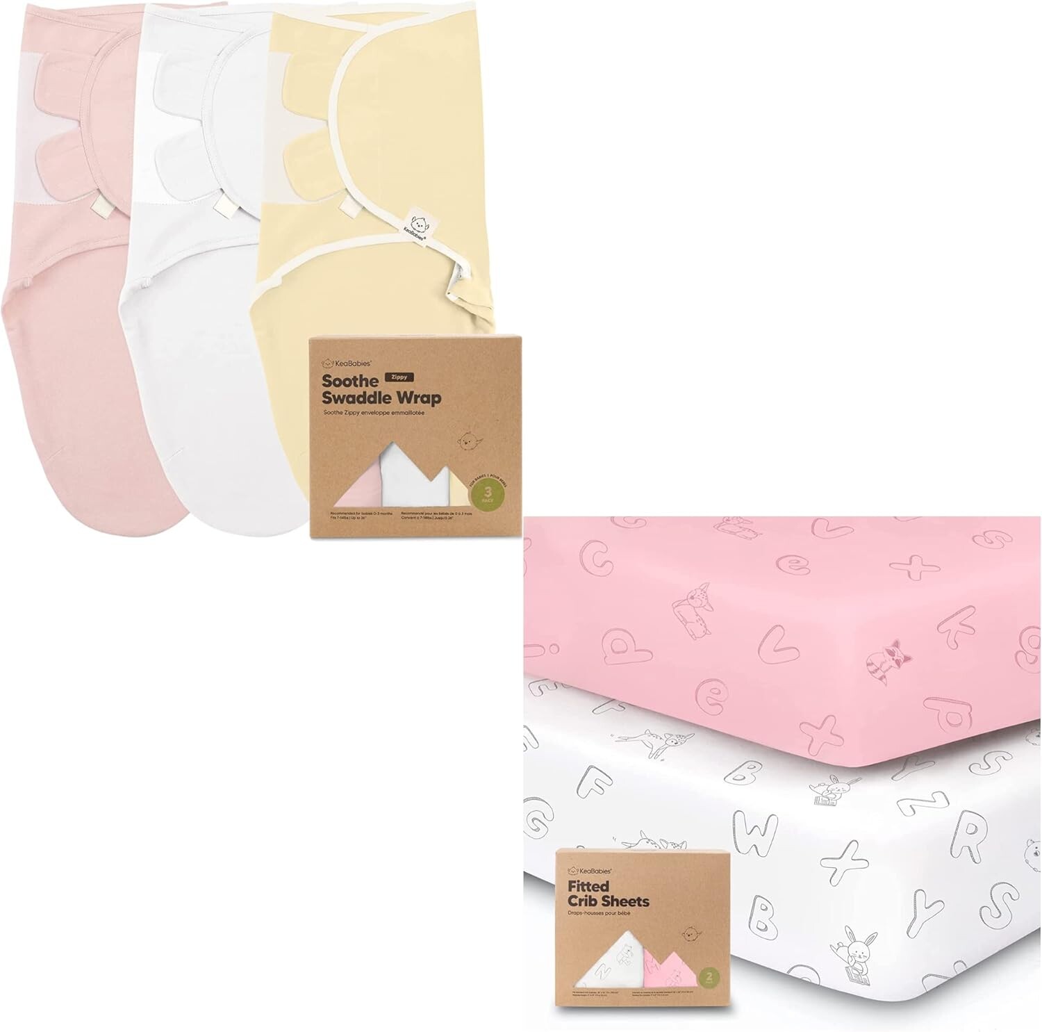 

Kea Комплект детских пеленальных мешков для младенцев KeaBabies