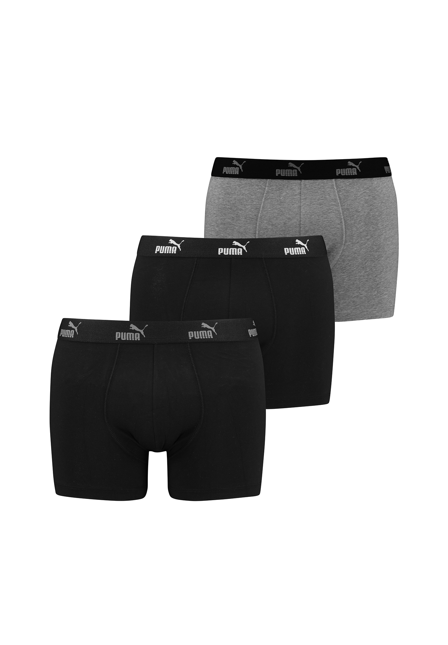 

Боксеры Puma Boxershorts PUMA BW MEN PROMO SEASON Boxer 3P, цвет Black/Grey Combo