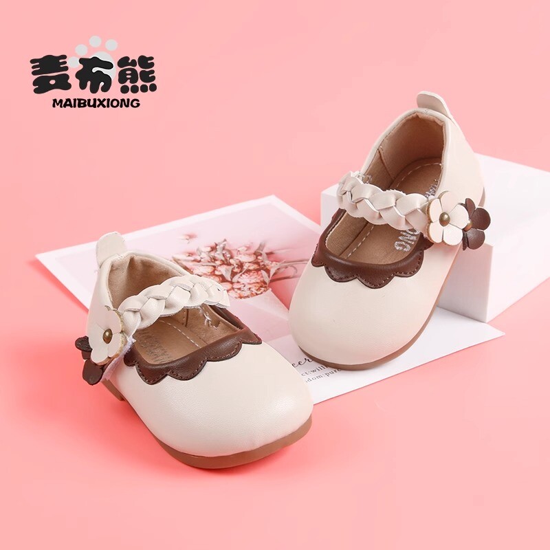Кроссовки Mai Bu Xiong MAIBUXIONG Toddler Shoes TD Low-top, бежевый — фото 2