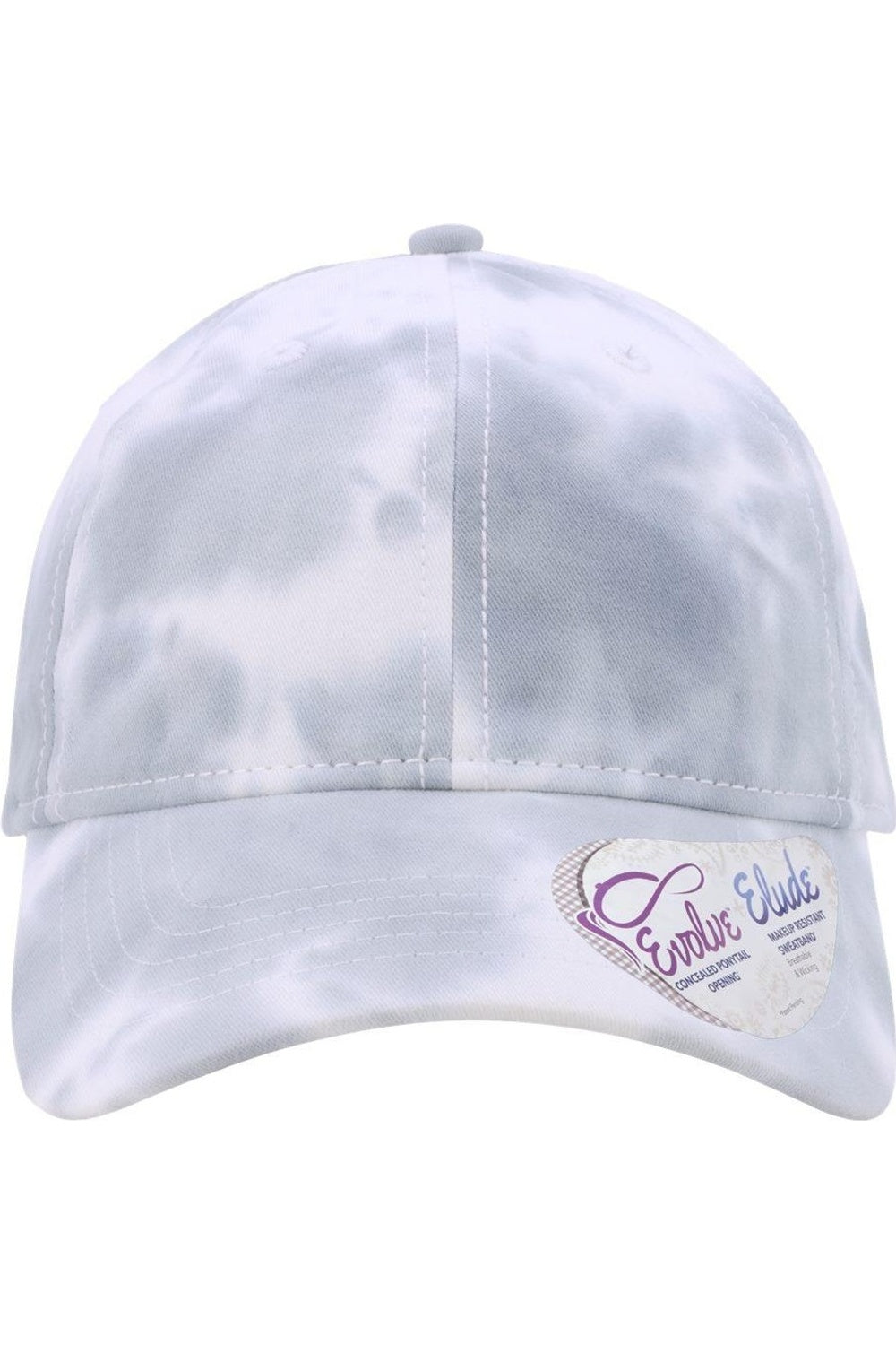 

Женская кепка Infinity Her с принтом, выполненным методом потертости, tie-dye slate blue