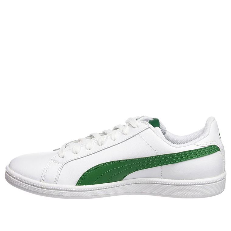 

Кеды PUMA Smash Leather Green/White, зеленый