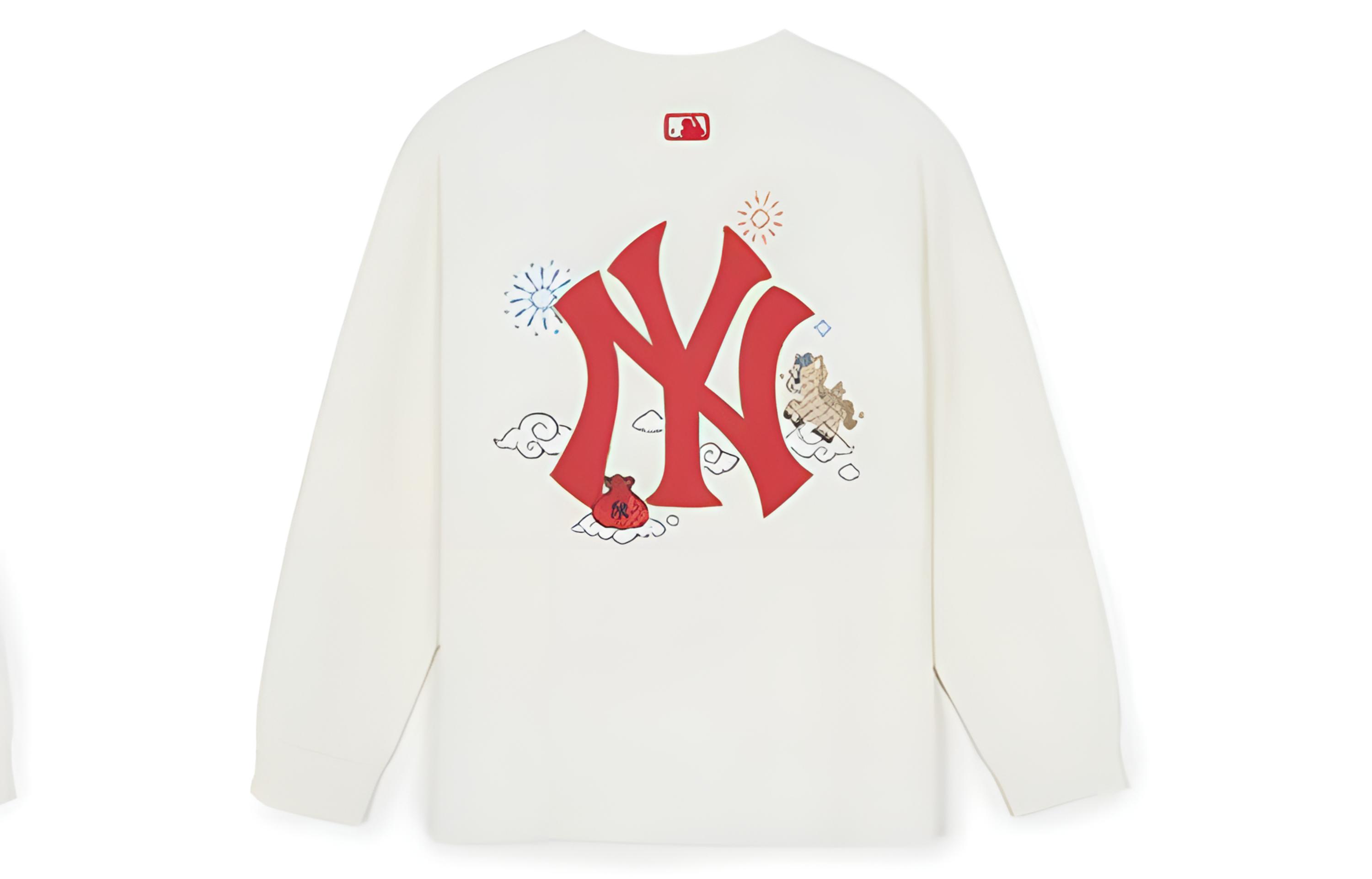 

Толстовка New York Yankees SS26 для детей от 3 до 7 лет Mlb Kids, айвори белый