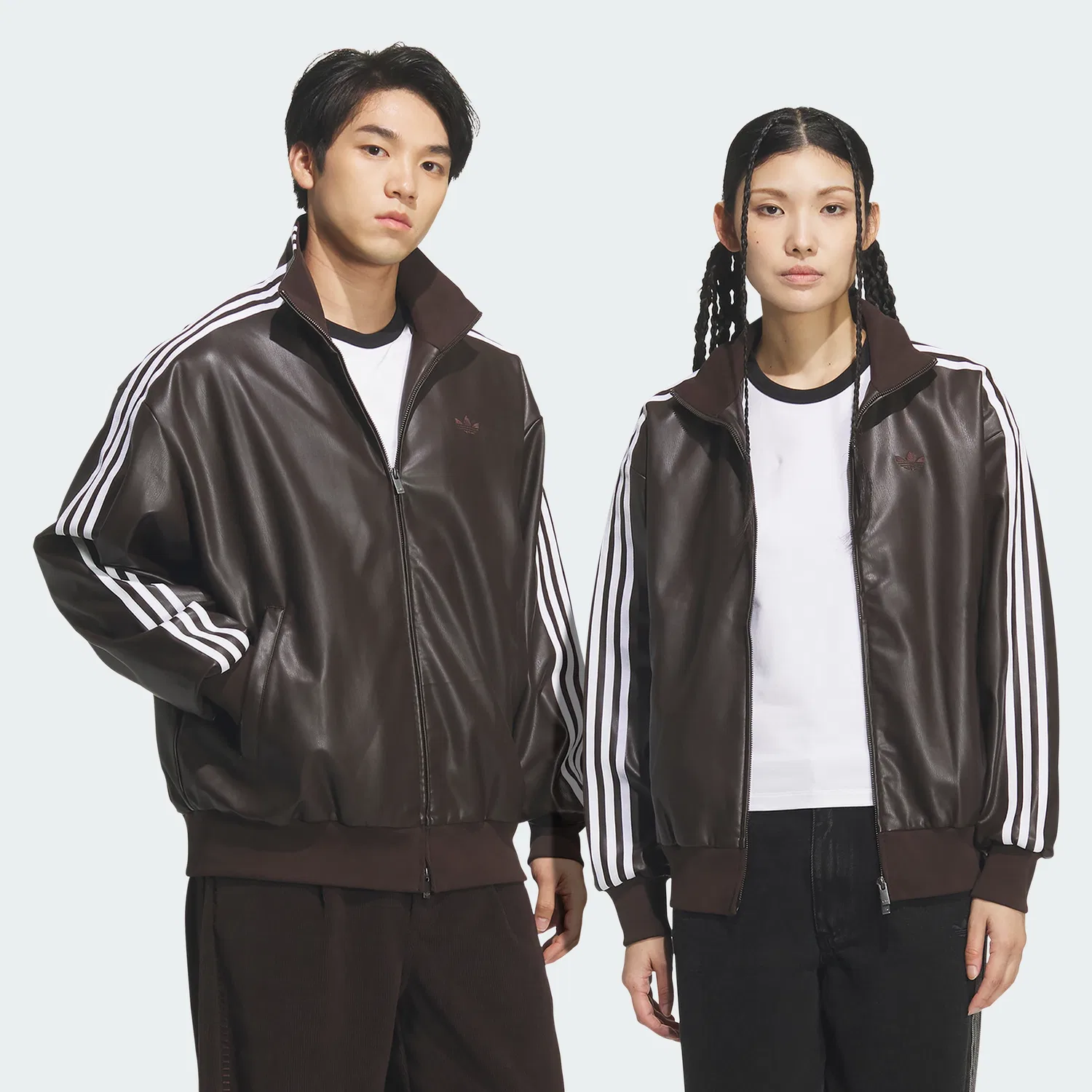 Женская спортивная куртка Adidas Pleader 3S Track Top цвета Aurora Coffee