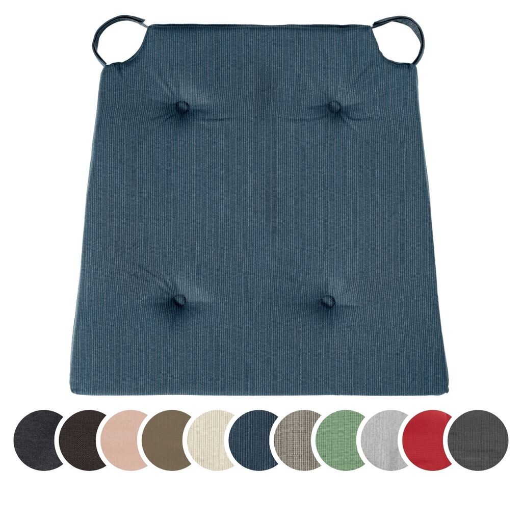 

Спальное место – Комплект из 2 подушек на стул и подушки на сиденье Eva для дома и улицы, 40x38 см, розовый sleepling, темно-синий