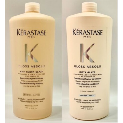 

Gloss Absolu Bain Hydra Glaze и Insta Glaze 1000 мл Kérastase