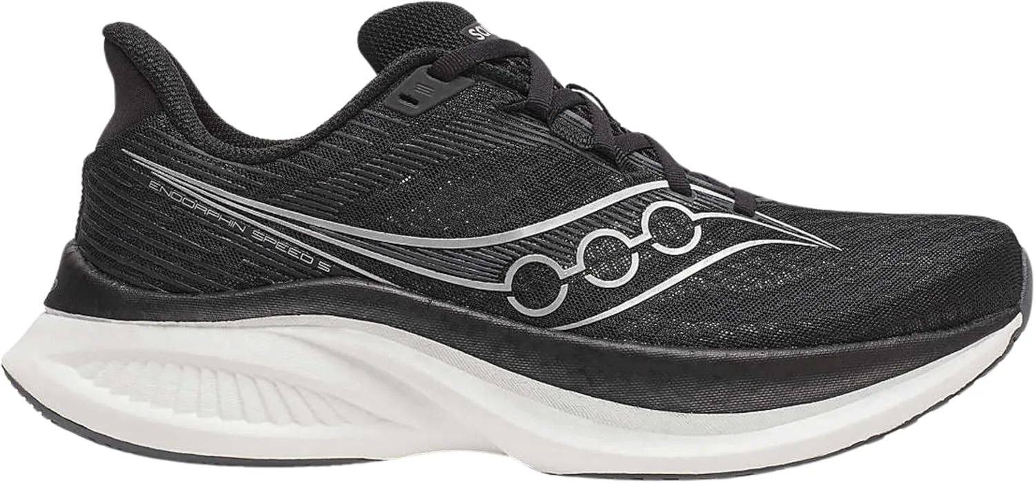Мужские кроссовки Saucony Endorphin Speed 5, черно-белый — фото 4