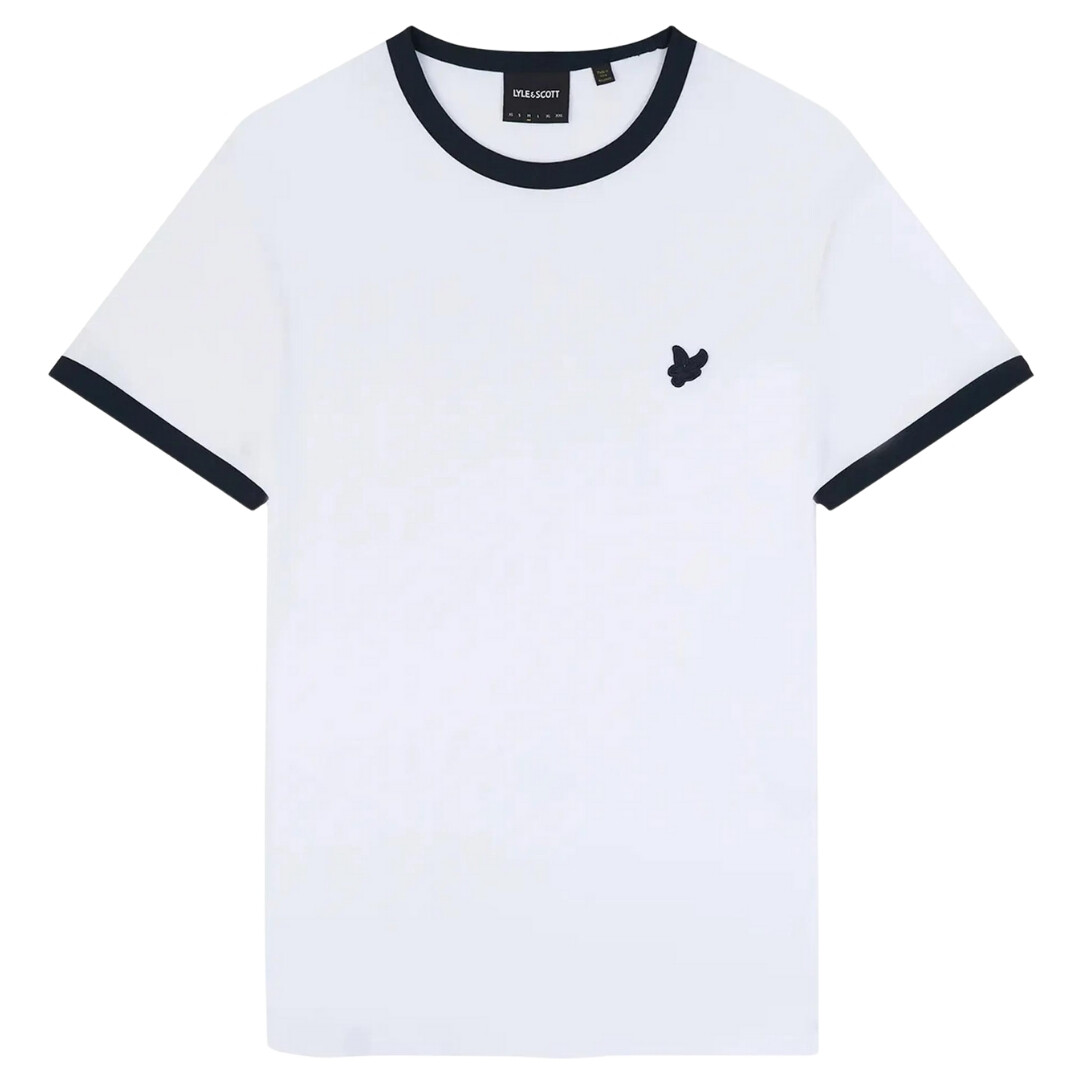 

Футболка tonal ringer Lyle & Scott, белый