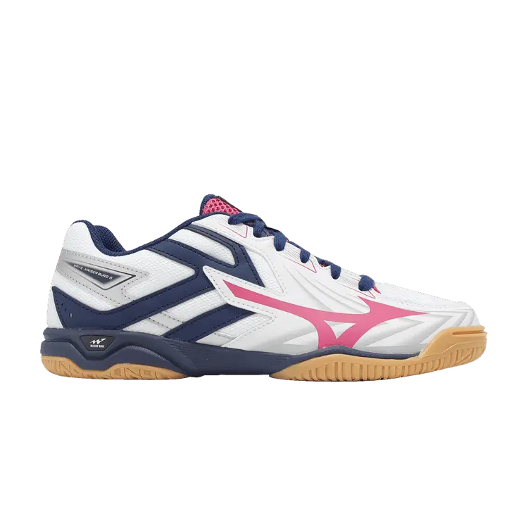 

Кроссовки Mizuno Wmns Wave Kaiserburg 8 Wide White Navy Pink, белый