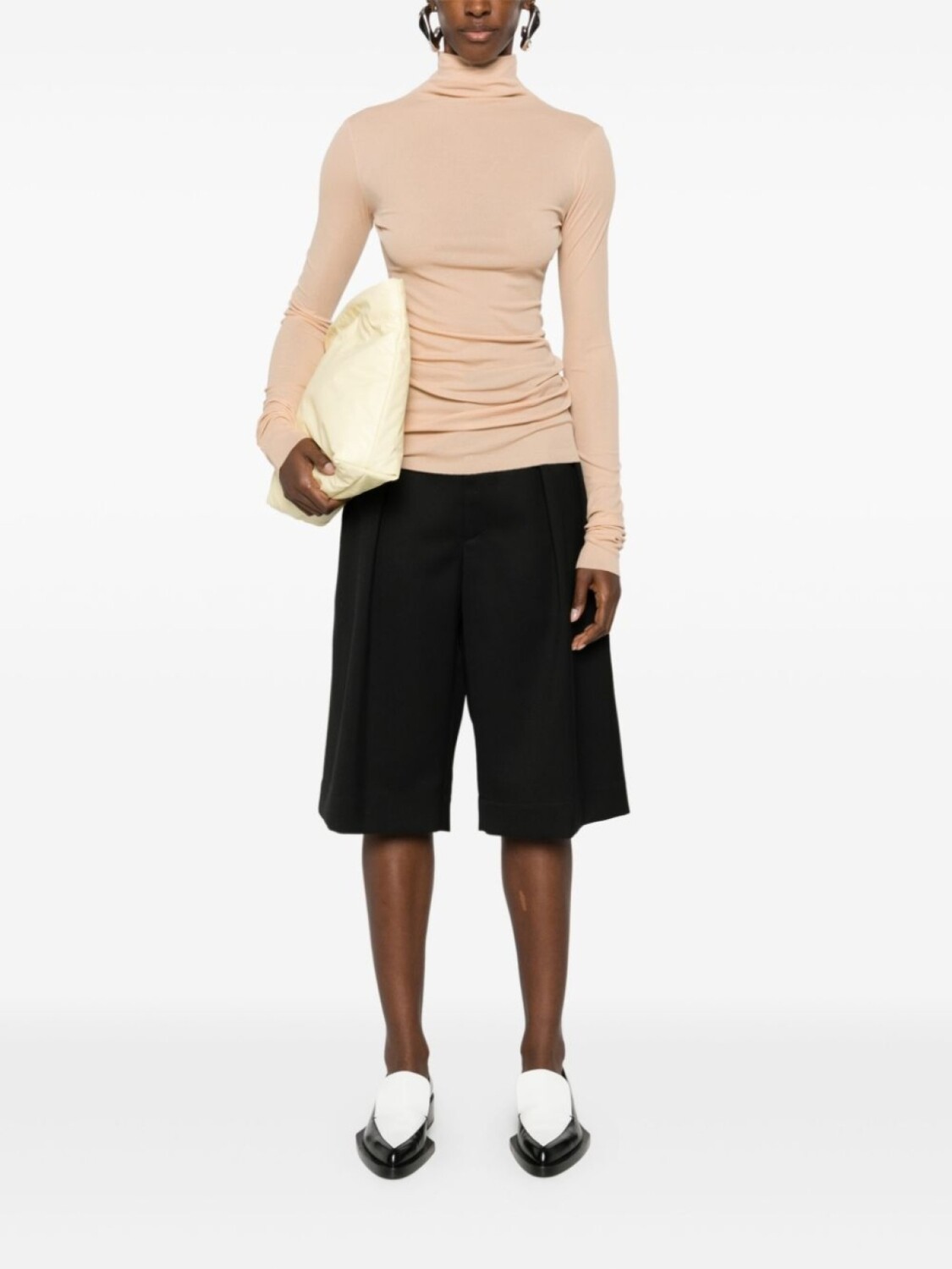 Jil Sander футболка с короткими рукавами, нейтральный цвет — фото 2